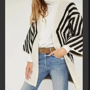 Anthro Akemi + Kin Astra Kimono Cardigan Sweater OS